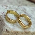 BRINCO ARGOLA OURO G CHAP L