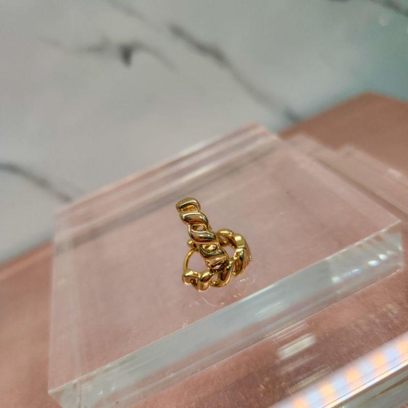 BRINCO ARGOLA OURO G CORRENTE