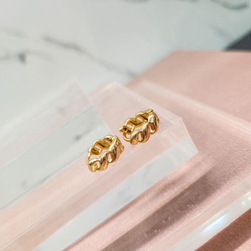 BRINCO ARGOLA OURO M CORRENTE