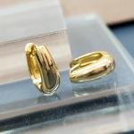 BRINCO ARGOLA OURO M GORD L