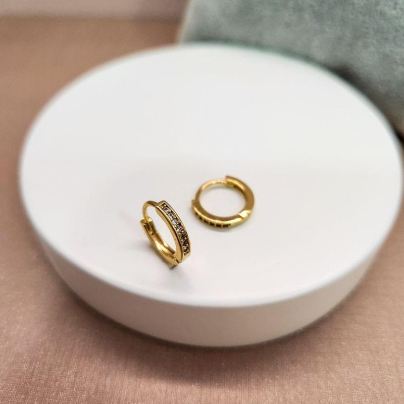 BRINCO ARGOLA OURO M Z INT