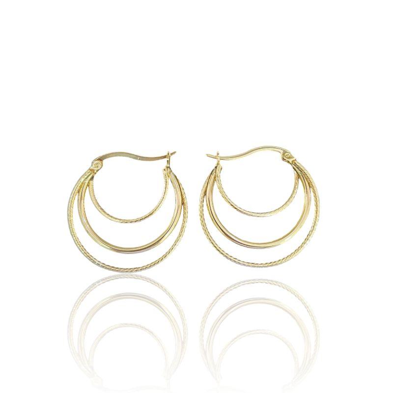 BRINCO OURO ARG 3 FILEIRAS