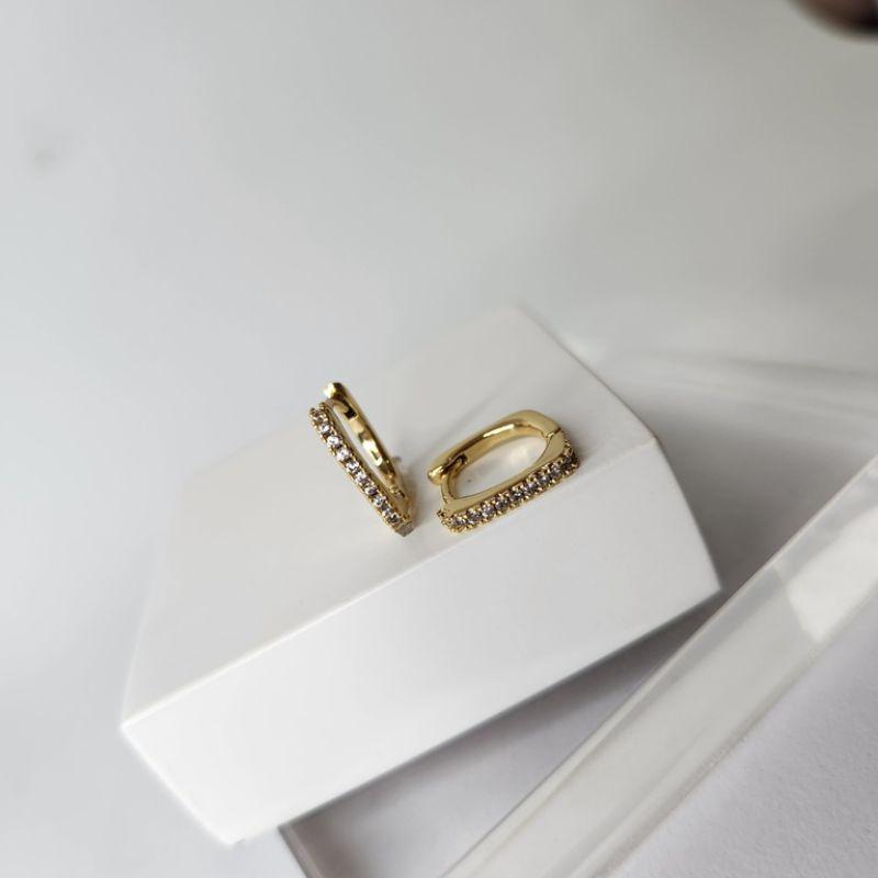 BRINCO OURO ARGOLA 2 Z M QUAD