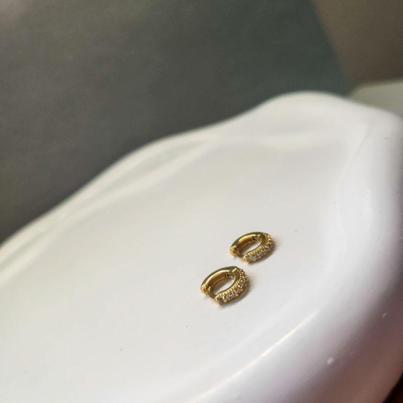 BRINCO OURO ARGOLA CLASS 1 FILA P