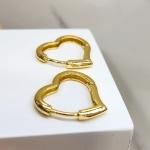 BRINCO OURO ARGOLA CORAÇÃO G	
