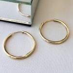 BRINCO OURO ARGOLA FLG