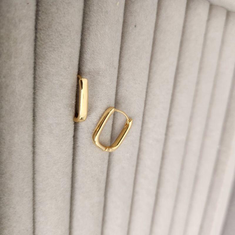 BRINCO OURO ARGOLA LISA R  G