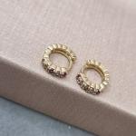 BRINCO OURO ARGOLA P COLOR