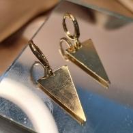 BRINCO OURO ARGOLA TRIANGULO	BO2281