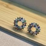 BRINCO OURO CIRC RAINBOW	
