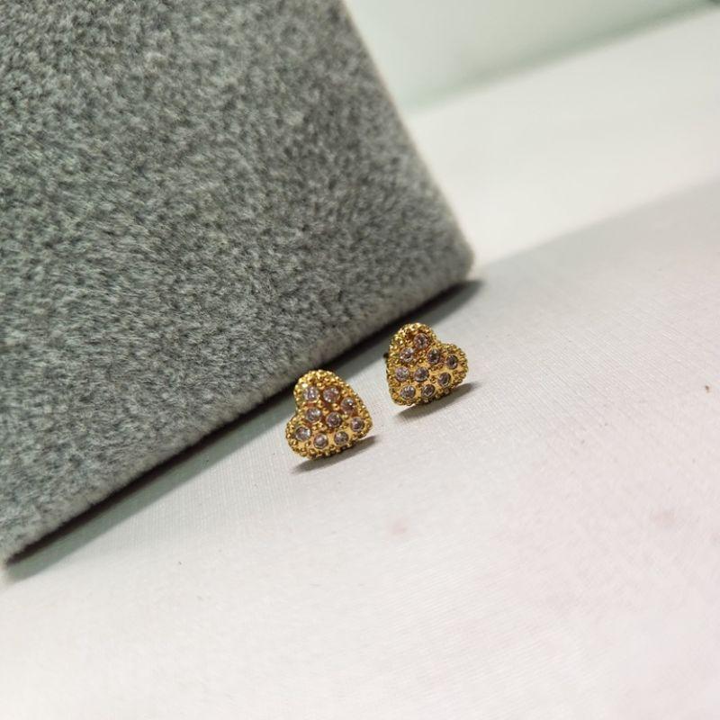 BRINCO OURO CORAÇÃO CRAV