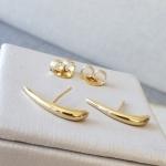 BRINCO OURO EAR HOOK LISA