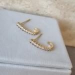 BRINCO OURO EAR HOOK M ZIRC	