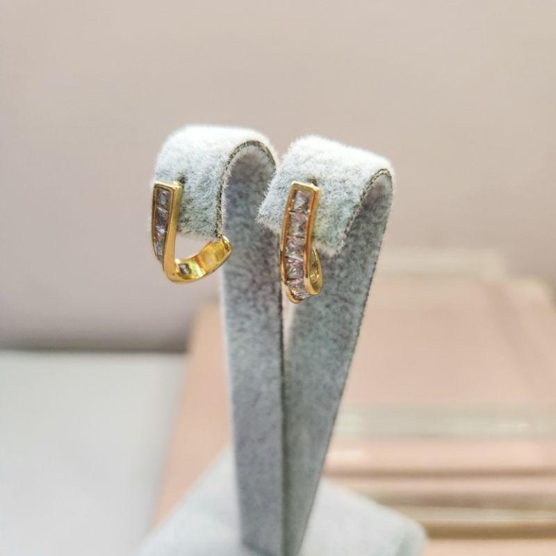 BRINCO OURO EAR HOOK NAVETES Q