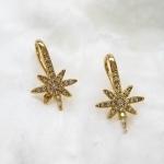 BRINCO OURO ESTRELA CADENTE