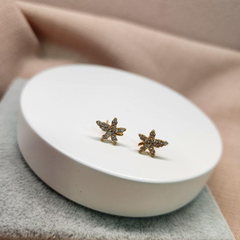 BRINCO OURO FOLHA DE OUTONO