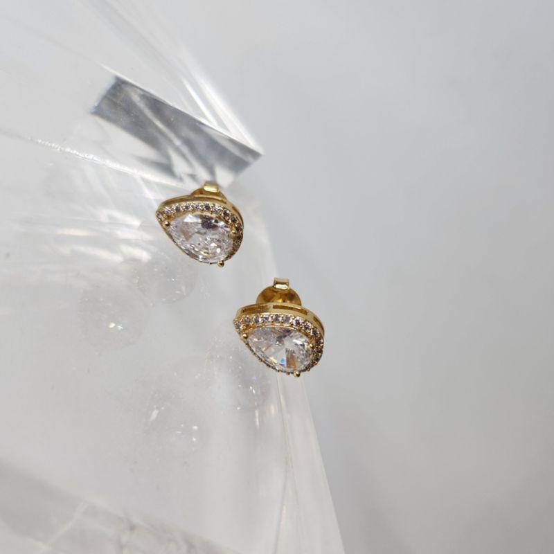 BRINCO OURO GOTA LUXO