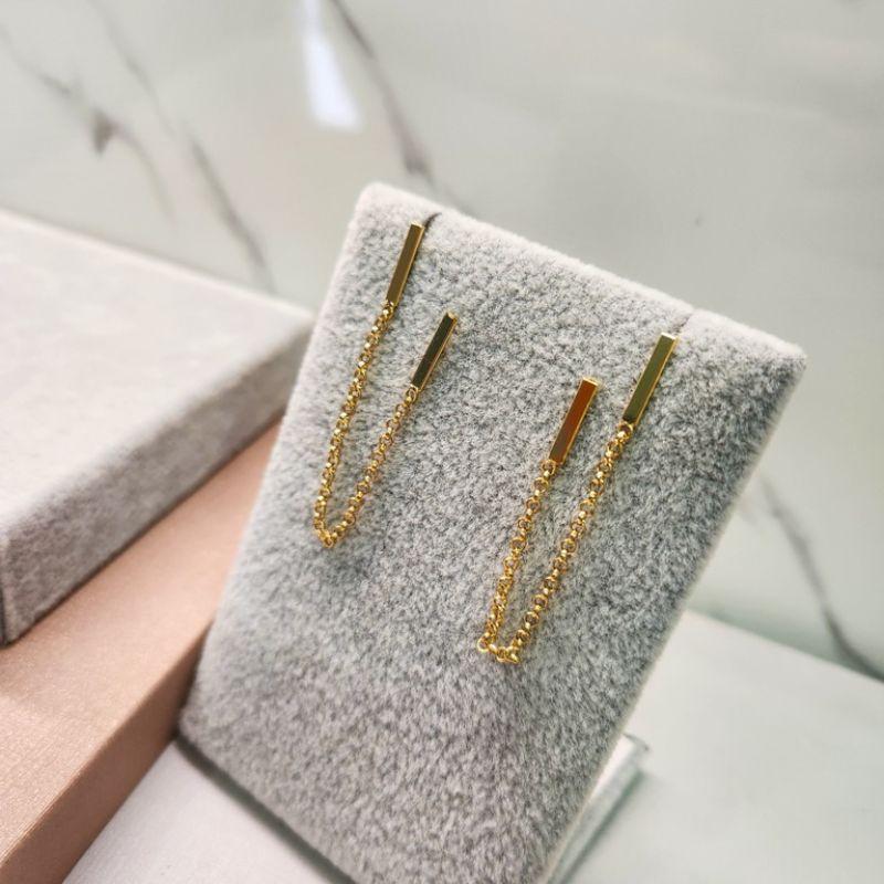 BRINCO OURO PINO CORRENTE 2 PONTOS