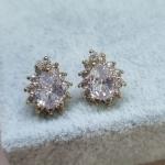 BRINCO OURO PRINCESA GOTA	