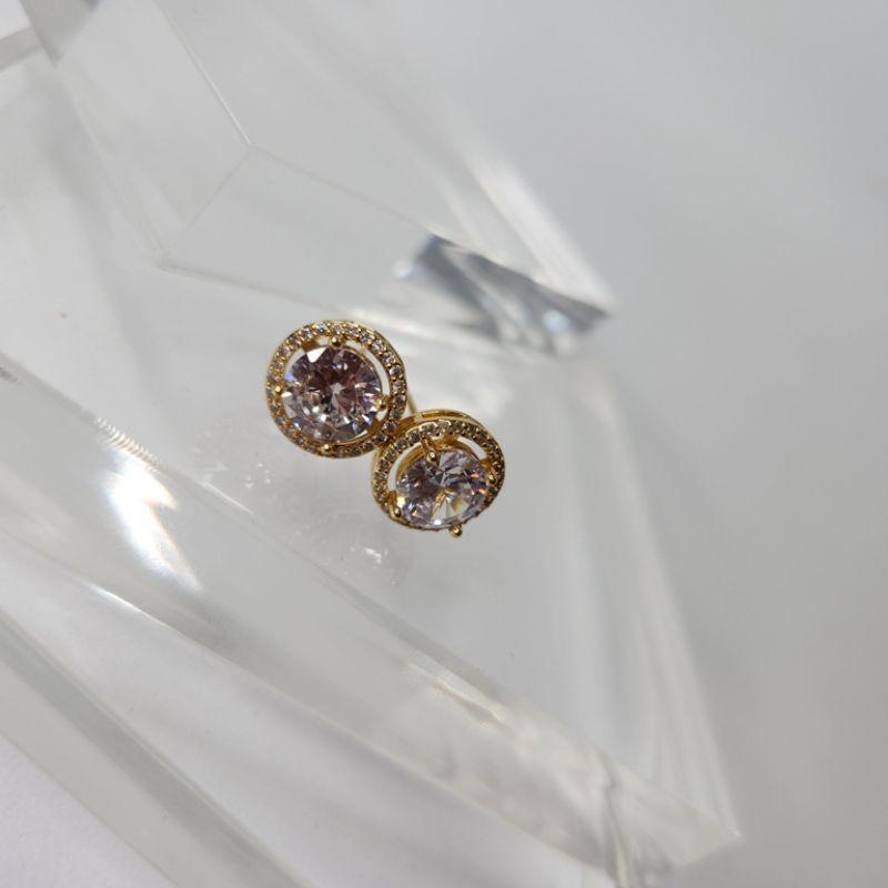 BRINCO OURO REDONDO LUXO