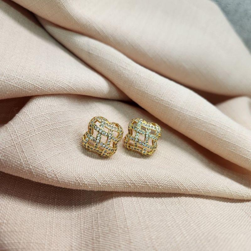 BRINCO OURO TREVO V Z