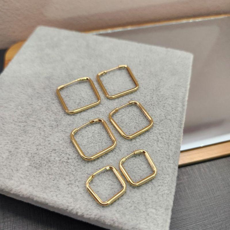 BRINCO OURO TRIO ARG FIO  QUAD