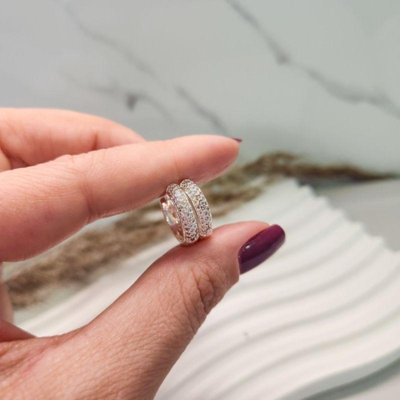 BRINCO PRATA ARGOLA CLASS Z G