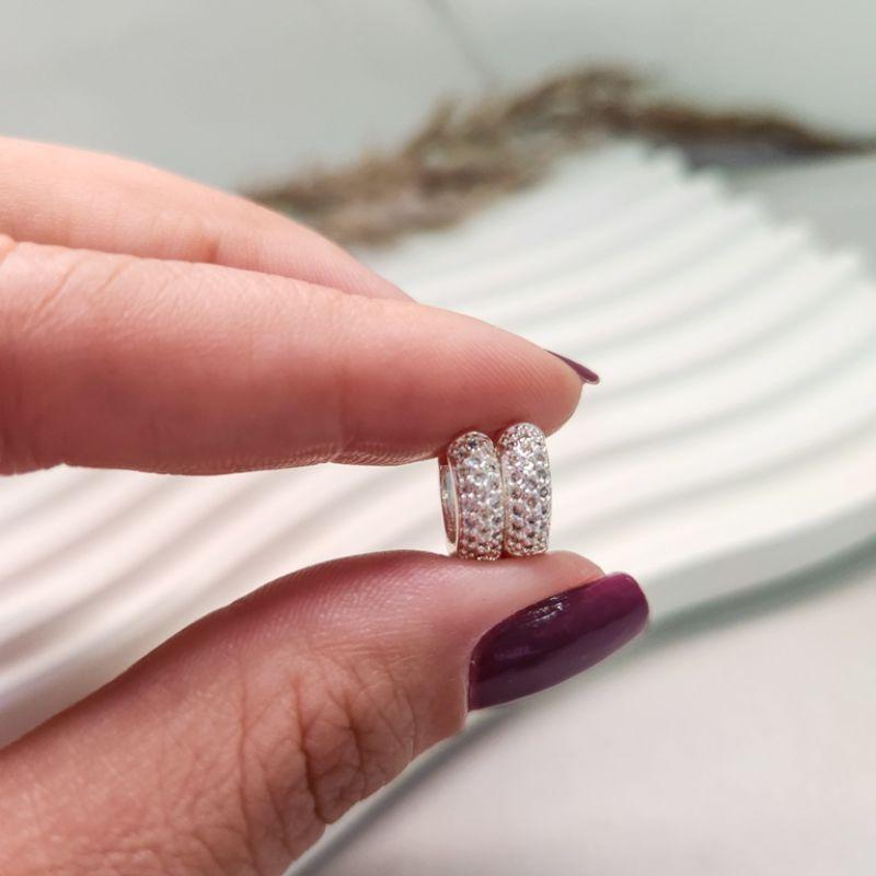 BRINCO PRATA ARGOLA CLASS Z P