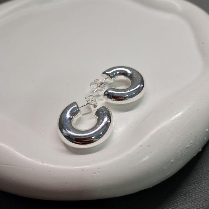 BRINCO PRATA ARGOLA GORDINHA