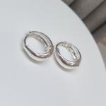 BRINCO PRATA ARGOLA GOTA GROSSA G	