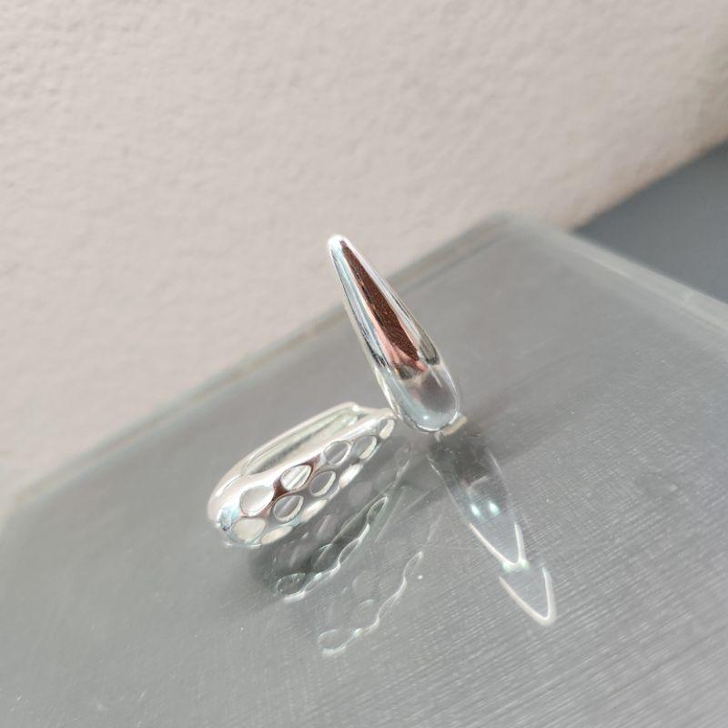 BRINCO PRATA ARGOLA GOTA L G