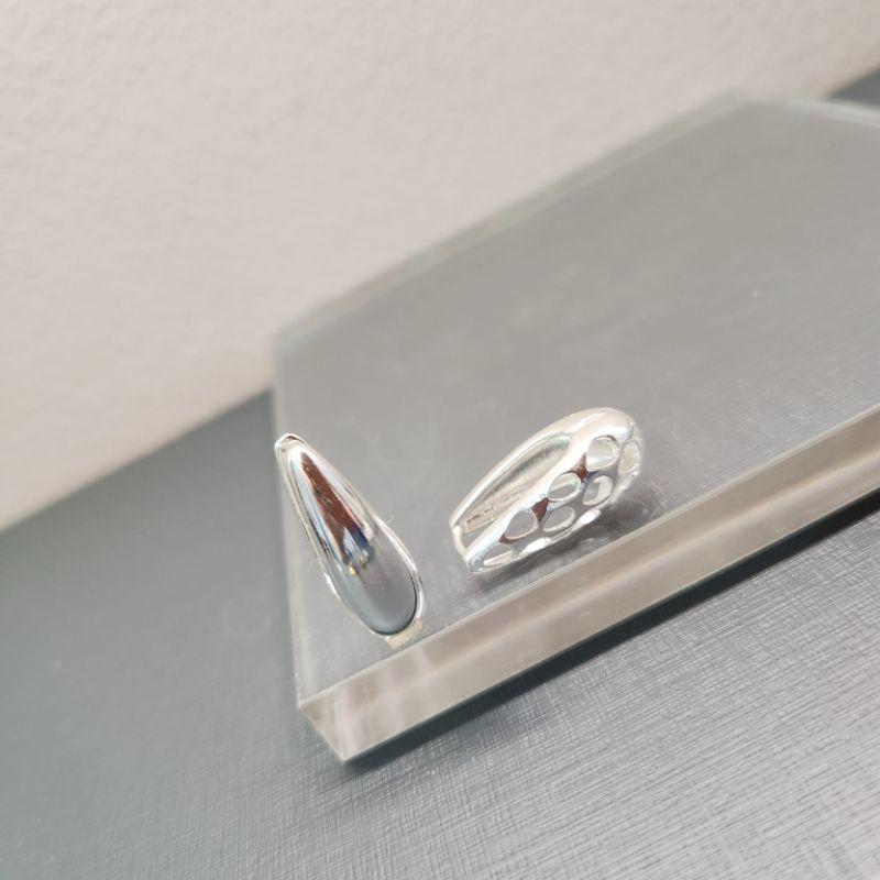 BRINCO PRATA ARGOLA GOTA L M