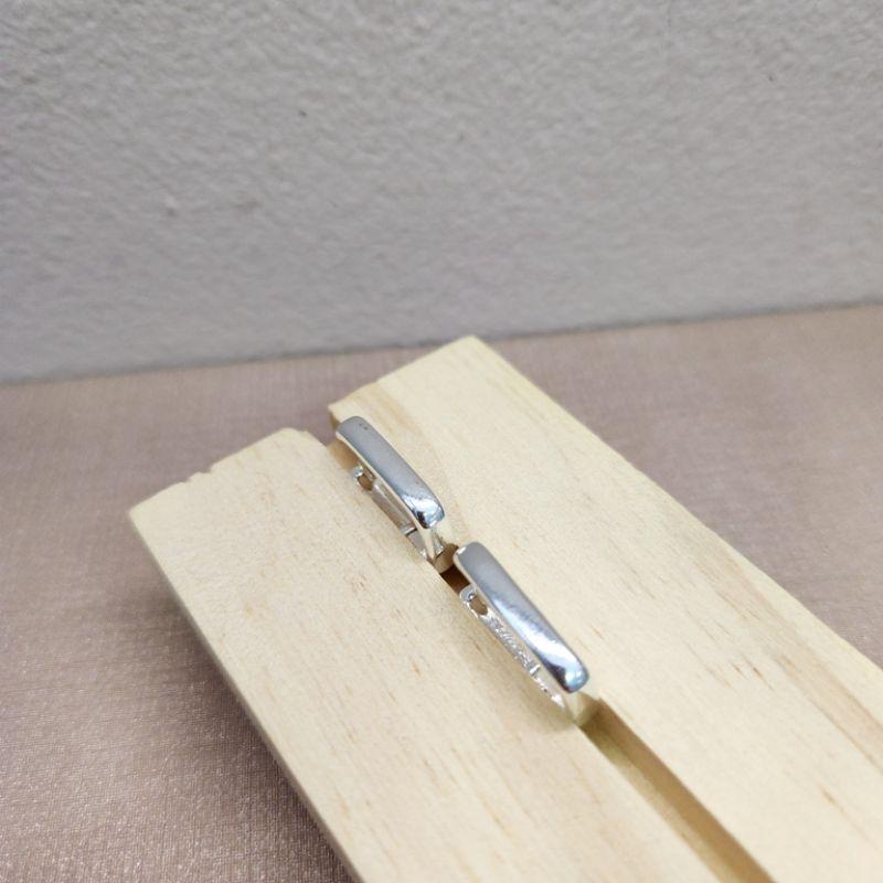 BRINCO PRATA ARGOLA RET L M