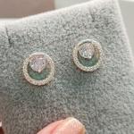 BRINCO PRATA CIRC ZIRC CRISTAL