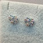 BRINCO PRATA CORA RAINBOW	