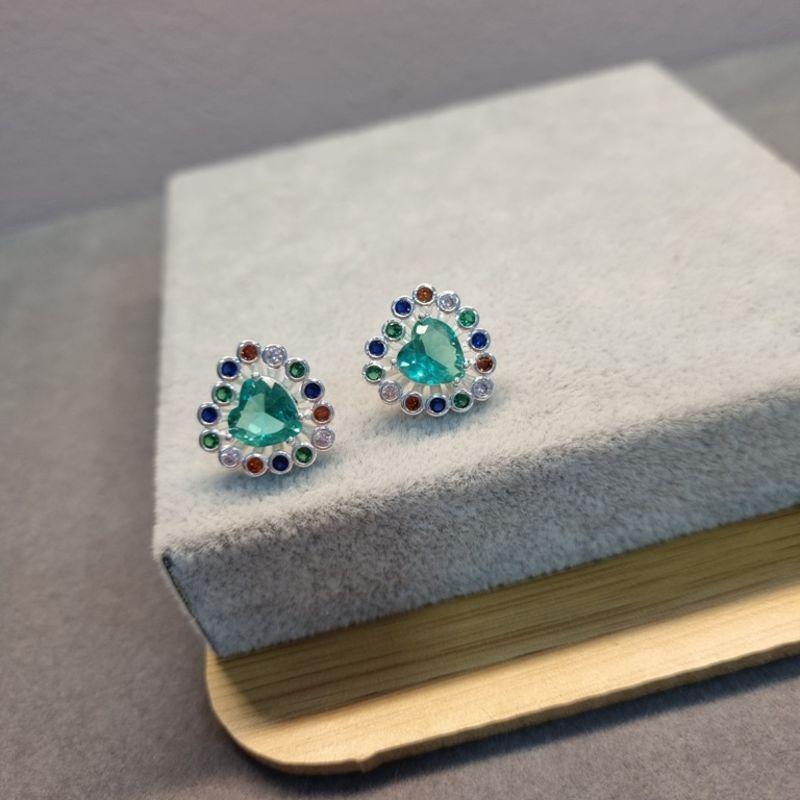 BRINCO PRATA CORA TURMALINA RAINBOW