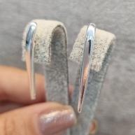 BRINCO PRATA EAR CUFF RISCO	