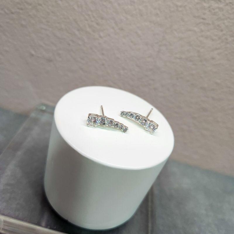 BRINCO PRATA EAR CUFF ZIRC CLASSIC