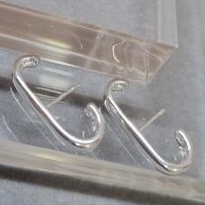 BRINCO PRATA EAR HOOK GUTA	