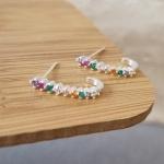 BRINCO PRATA EAR HOOK M ZIRC R	