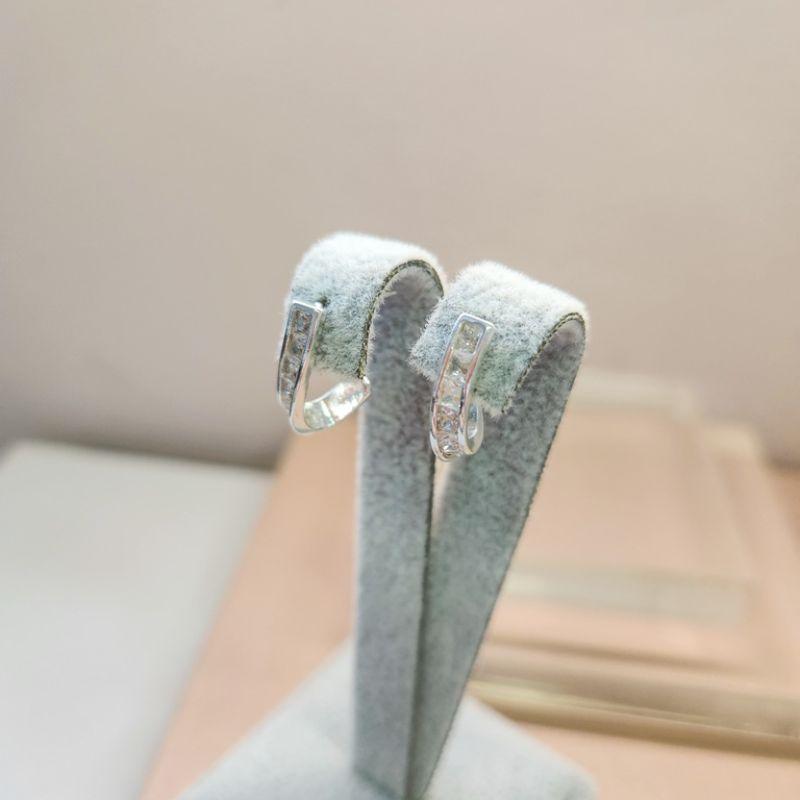 BRINCO PRATA EAR HOOK NAVETES Q