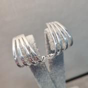 BRINCO PRATA EAR HOOK TIRAS	BP2279