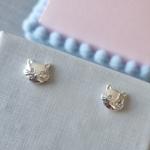 BRINCO PRATA GATINHO