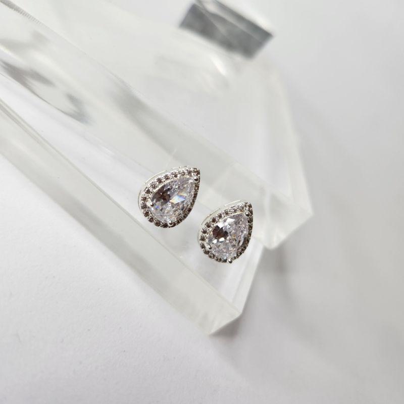 BRINCO PRATA GOTA LUXO