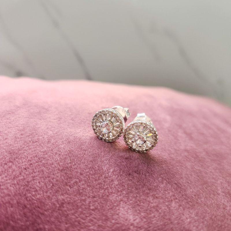 BRINCO PRATA PIZZA ZIRC