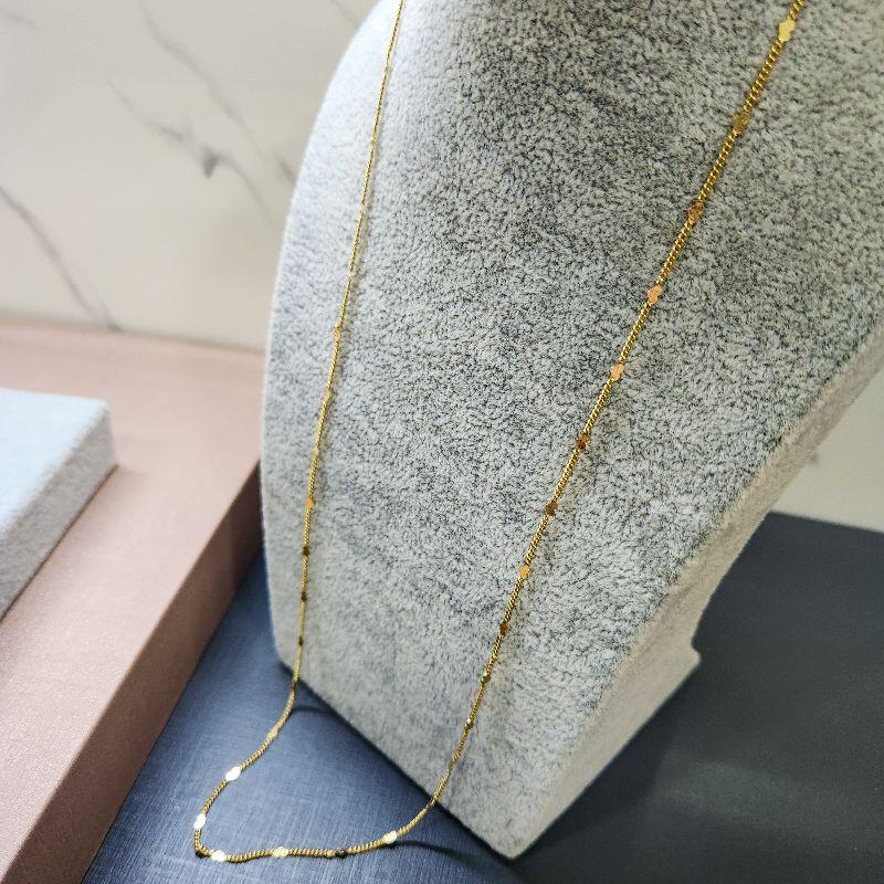 COLAR LONGO OURO C C