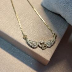 COLAR PRATA ASINHA ZIRC