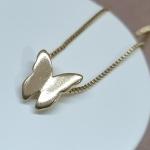 COLAR OURO BORBOLETA L