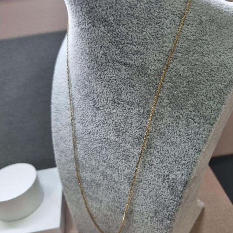 COLAR OURO CHAPINHA OVAL