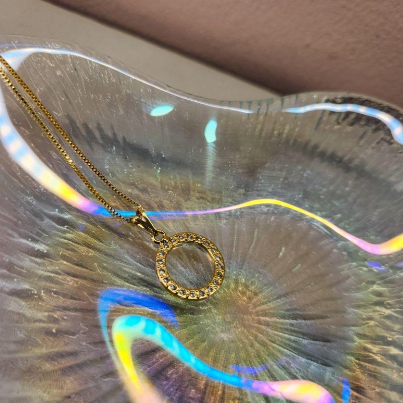 COLAR OURO CIRC VAZ Z